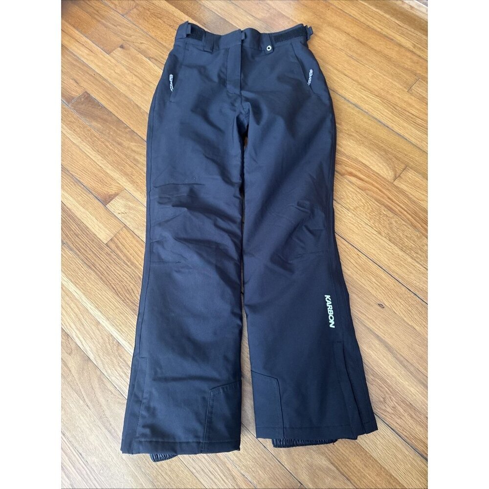 Karbon Junior Girl’s Ski Pants Black Size 12